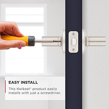 Amazon.com: Kwikset Henley Interior Privacy Door Handle with